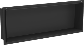 Mexen X-Wall-NR flush-mounted shelf without flange 60 x 20 cm, black - 1971602010