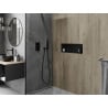 Mexen X-Wall-NR Nischenshelf ohne Rand 60 x 20 cm, schwarz - 1971602010