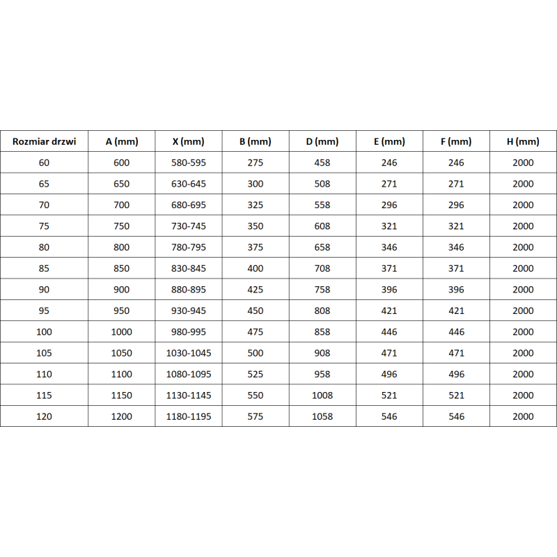 Mexen Mist-F porta de duche dobrável esquerda 70 cm, transparente, preta - 8A6-070-000-70-00-L