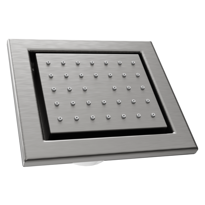 Mexen inbouw zijstraal, grafiet - 79365-66