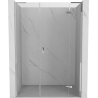 Mexen Mist-H L drzwi prysznicowe uchylne prawe 130 cm, transparent, chrom - 8A5L-130-001-01-00-P