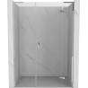 Mexen Mist-H L puerta de ducha abatible derecha 130 cm, transparente, cromo - 8A5L-130-001-01-00-P