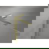 Mexen Mist-H L käännettävät suihkuovet oikea 135 cm, läpinäkyvä, kultainen - 8A5L-135-001-50-00-P