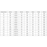 Mexen Mist-F Falttür linke Duschabtrennung 115 cm, transparent, schwarz - 8A6-115-000-70-00-L