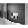 Mexen X-Wall-NR estante empotrado sin reborde 60 x 30 cm, inox - 1911603010