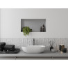 Mexen X-Wall-NR étagère encastrée sans rebord 60 x 30 cm, inox - 1911603010