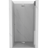 Mexen Mist-F faltbare Duschabtrennung rechts 80 cm, transparent, Chrom - 8A6-080-000-01-00-P