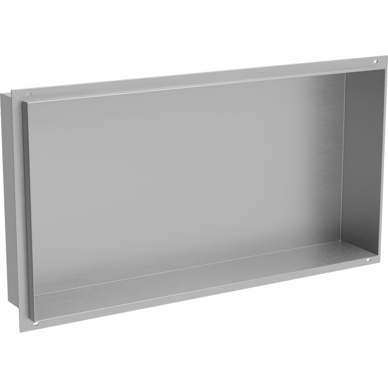 Mexen X-Wall-NR étagère encastrée sans rebord 60 x 30 cm, inox - 1911603010