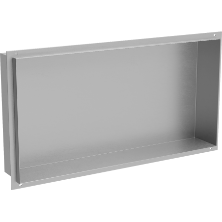Mexen X-Wall-NR estante empotrado sin reborde 60 x 30 cm, inox - 1911603010