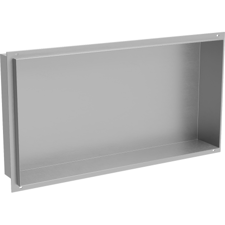 Mexen X-Wall-NR mensola da incasso senza flangia 60 x 30 cm, inox - 1911603010