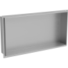 Mexen X-Wall-NR nišas plaukts bez atloka 60 x 30 cm, inox - 1911603010
