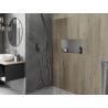 Mexen X-Wall-NR estante empotrado sin reborde 60 x 30 cm, inox - 1911603010