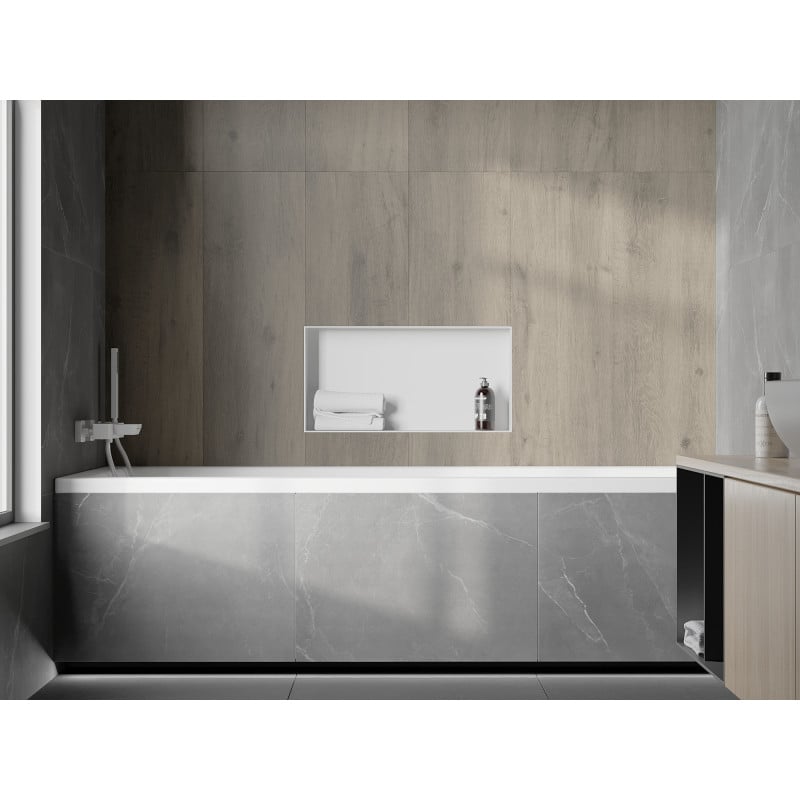 Mexen X-Wall-NR Nischenregal ohne Flansch 60 x 30 cm, weiß - 1921603010