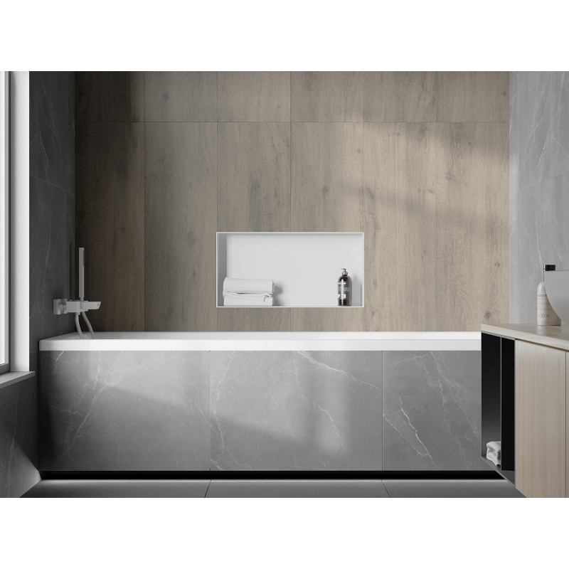 Mexen X-Wall-NR recessed shelf without flange 60 x 30 cm, white - 1921603010