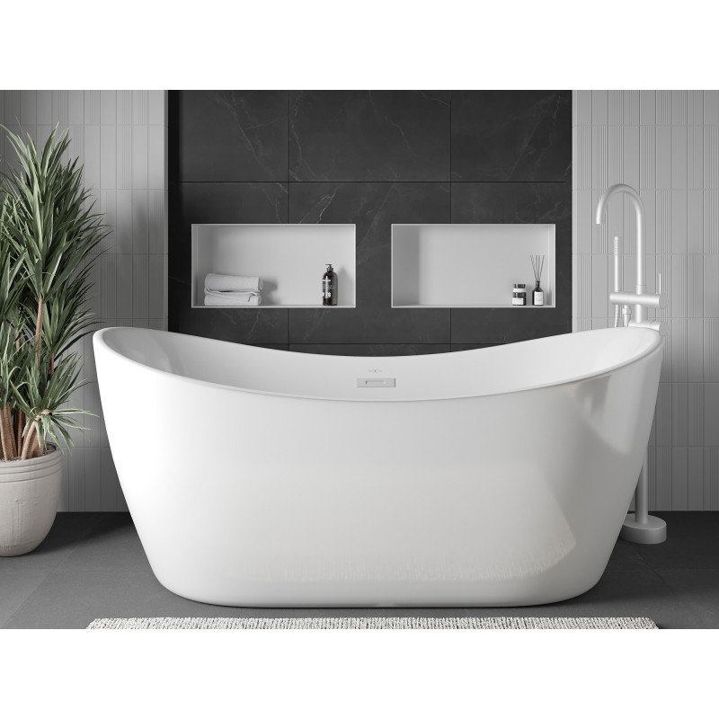 Mexen X-Wall-NR recessed shelf without flange 60 x 30 cm, white - 1921603010