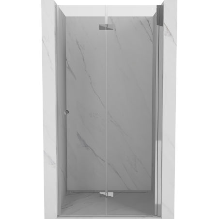 Mexen Mist-F porte de douche pliable droite 100 cm, transparent, chromé - 8A6-100-000-01-00-P