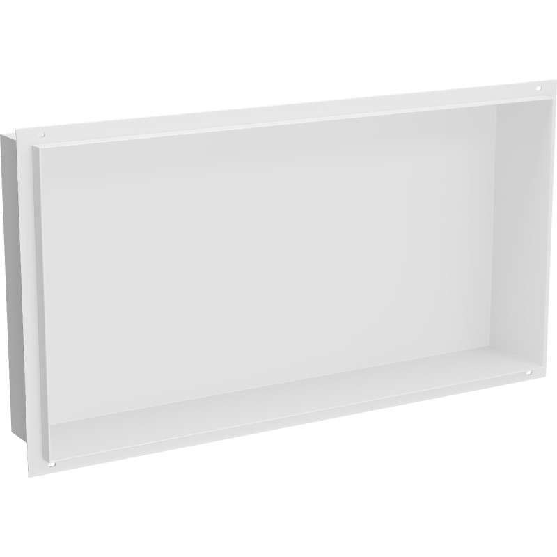 Mexen X-Wall-NR recessed shelf without flange 60 x 30 cm, white - 1921603010