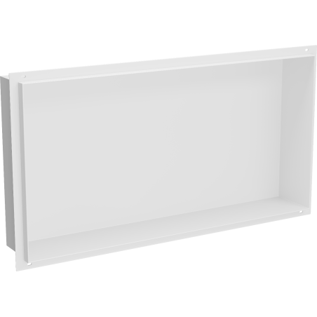 Mexen X-Wall-NR Nischenregal ohne Flansch 60 x 30 cm, weiß - 1921603010