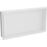 Mexen X-Wall-NR inbyggnadshylla utan fläns 60 x 30 cm, vit - 1921603010
