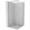 Mexen Mist-F T faltbare Duschkabine links 90 x 90 cm, transparent, Chrom - 8A6T-090-090-01-00-L