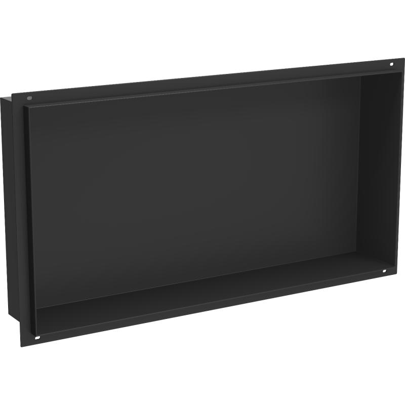 Mexen X-Wall-NR estante empotrado sin reborde 60 x 30 cm, negro - 1971603010