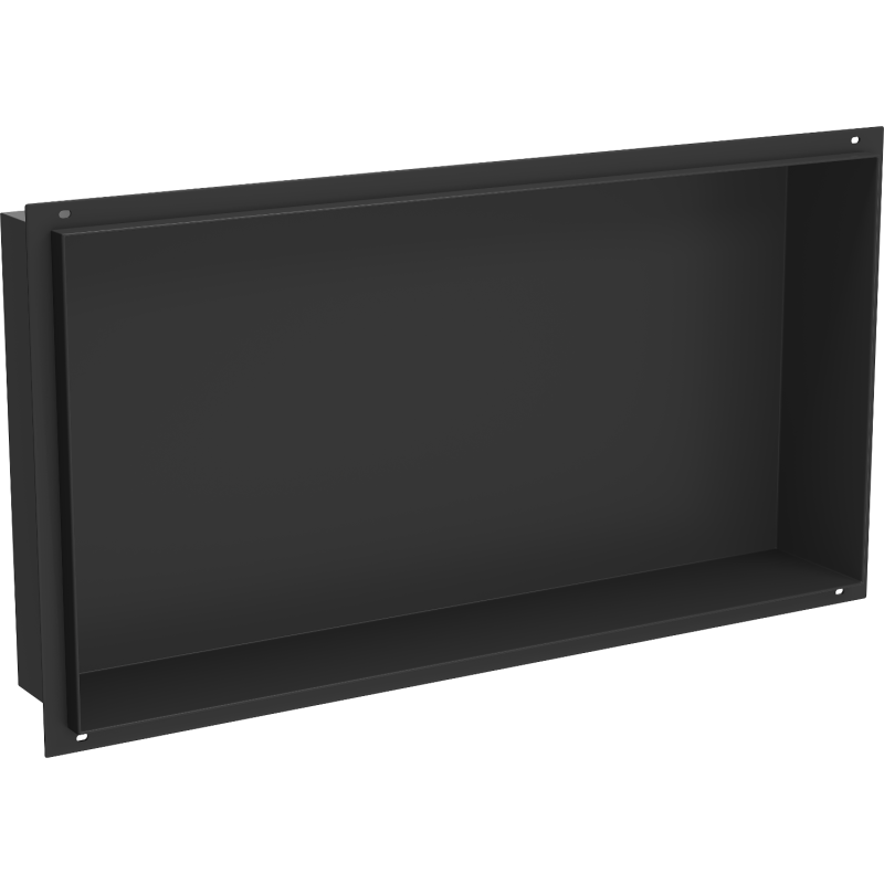 Mexen X-Wall-NR nischhylla utan fläns 60 x 30 cm, svart - 1971603010
