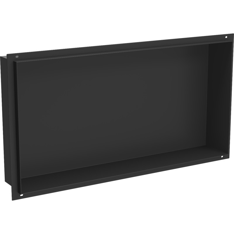 Mexen X-Wall-NR nisschap zonder flens 60 x 30 cm, zwart - 1971603010