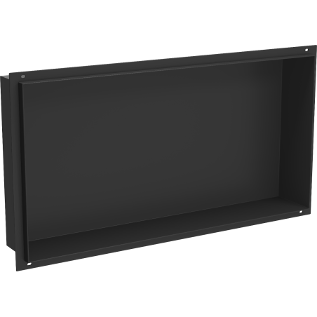 Mexen X-Wall-NR estante empotrado sin reborde 60 x 30 cm, negro - 1971603010