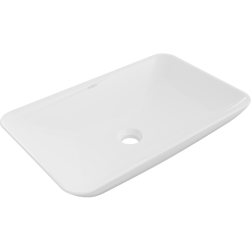 Mexen Avila lavabo sobre encimera 58 x 37 cm, blanco - 21115500