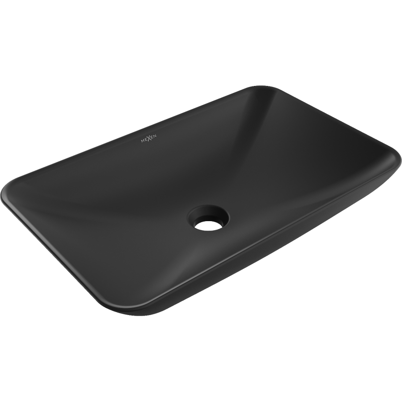 Mexen Avila virsmas izlietne 58 x 37 cm, melna matēta - 21115585