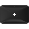 Mexen Avila lavabo da appoggio 58 x 37 cm, nero opaco - 21115585