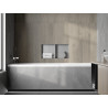 Mexen X-Wall-NR estante empotrado sin brida con balda 60 x 30 cm, inox - 1911603010S
