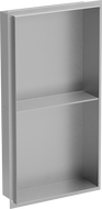 Mexen X-Wall-NR infälld hylla utan fläns med hylla 60 x 30 cm, inox - 1911603010S