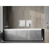 Mexen X-Wall-NR Nischenregal ohne Flansch mit Regal 60 x 30 cm, weiß - 1921603010S