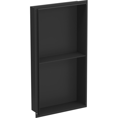 Mexen X-Wall-NR Nischenregal ohne Flansch mit Regalbrett 60 x 30 cm, schwarz - 1971603010S