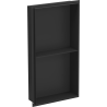 Mexen X-Wall-NR étagère encastrée sans rebord avec tablette 60 x 30 cm, noire - 1971603010S