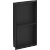 Mexen X-Wall-NR Nischenregal ohne Flansch mit Regalbrett 60 x 30 cm, schwarz - 1971603010S