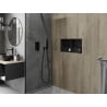 Mexen X-Wall-NR Nischenregal ohne Flansch mit Regalbrett 60 x 30 cm, schwarz - 1971603010S