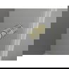 Mexen Mist-F klappbare Duschwand rechts 75 cm, transparent, gold gebürstet - 8A6-075-000-55-00-P