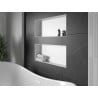 Mexen X-Wall-NR recessed shelf without flange 75 x 30 cm, white - 1921753010