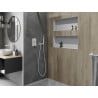 Mexen X-Wall-NR Nischenregal ohne Flansch 75 x 30 cm, weiß - 1921753010