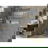 Mexen X-Wall-NR nisvak zonder flens 75 x 30 cm, wit - 1921753010