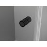 Mexen Mist-F porte de douche pliante droite 105 cm, transparent, noir - 8A6-105-000-70-00-P