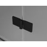 Mexen Mist-F porte de douche pliante droite 105 cm, transparent, noir - 8A6-105-000-70-00-P