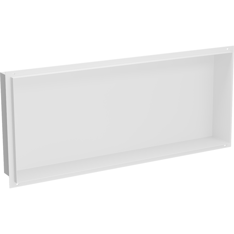 Mexen X-Wall-NR nisvak plank zonder flens 75 x 30 cm, wit - 1921753010