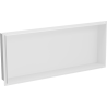 Mexen X-Wall-NR estante empotrado sin reborde 75 x 30 cm, blanco - 1921753010