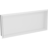 Mexen X-Wall-NR recessed shelf without flange 75 x 30 cm, white - 1921753010