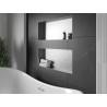 Mexen X-Wall-NR estante empotrado sin reborde 75 x 30 cm, inox - 1911753010