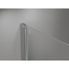 Mexen Mist-F Duo sklopiva lijeva tuš kabina 115 x 80 cm, prozirna, krom - 8A6-115L-080P-01-00