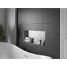 Mexen X-Wall-NR inbyggd hylla utan fläns 75 x 30 cm, inox - 1911753010